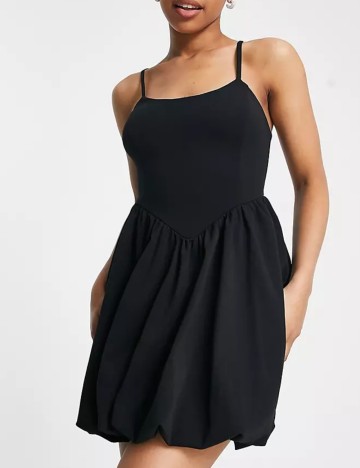 Rochie mini Miss Selfridge, negru