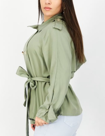 Trench scurt Vero Moda, verde