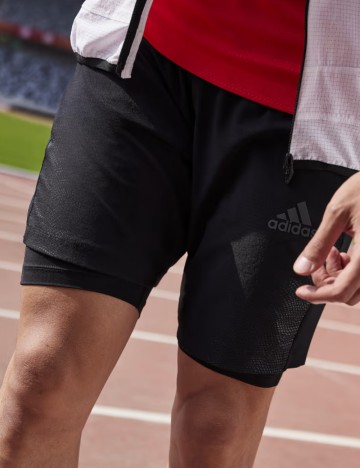 Pantaloni scurți Adidas, negru