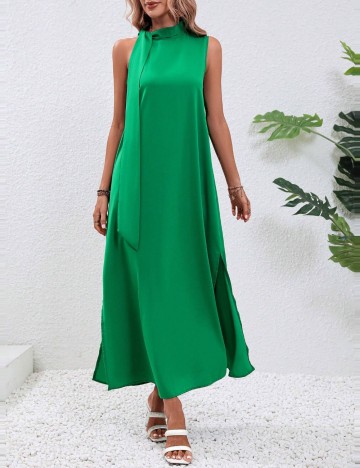 Rochie maxi Shein, verde