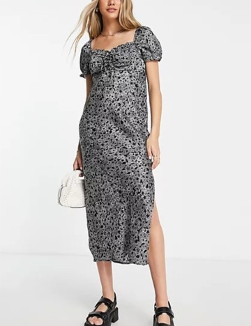 Rochie maxi Topshop, mix culori