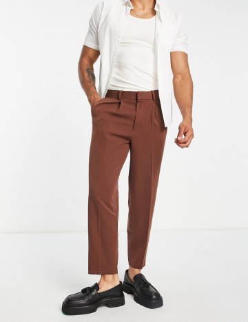 Pantaloni ASOS, maro