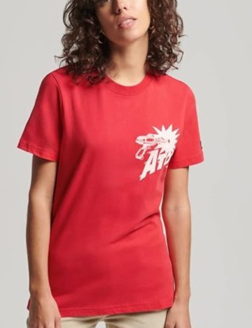 Tricou Superdry, roșu