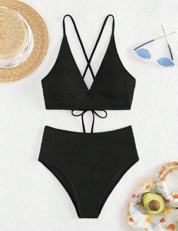 Costum de baie Shein, negru