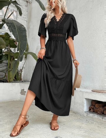 Rochie maxi Shein, negru