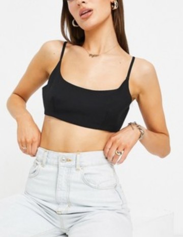 Top ASOS, negru