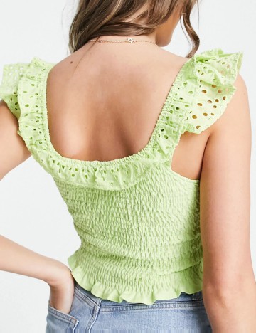 Top Miss Selfridge, verde