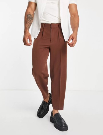 Pantaloni ASOS, maro