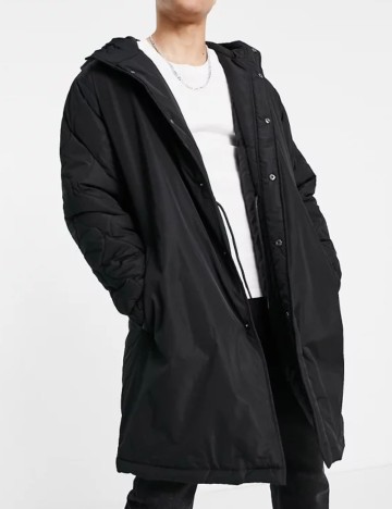 Geacă parka ASOS, negru