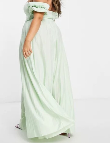 Rochie maxi ASOS, verde