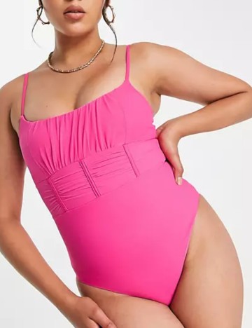 Costum de baie întreg ASOS, roz