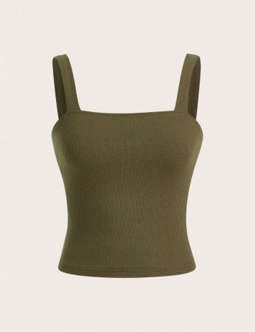 Top Shein, verde