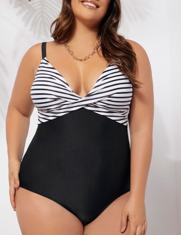 Costum de baie întreg Shein Curve+, mix culori