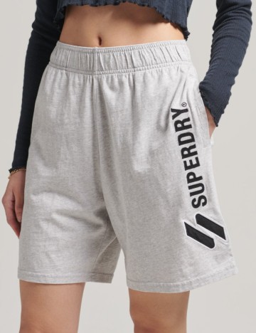 Pantaloni scurți Superdry, gri