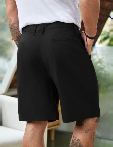 Pantaloni scurți Shein, negru