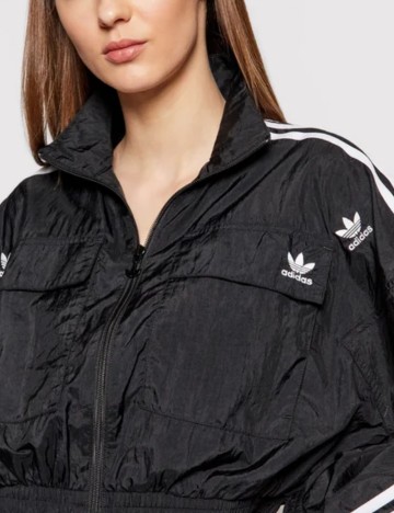 Jachetă Adidas, negru