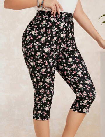 Pantaloni 3/4 Emery Rose by Shein, mix culori