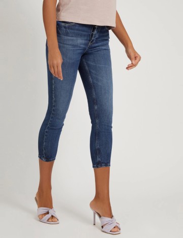 Jeans 3/4 Guess, albastru