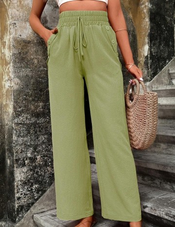 Pantaloni Shein, verde