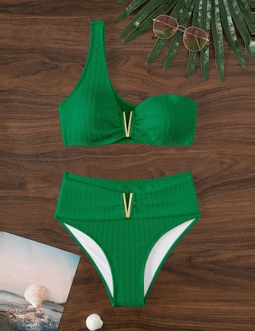 Costum de baie Shein, verde