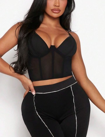 Top Shein, negru