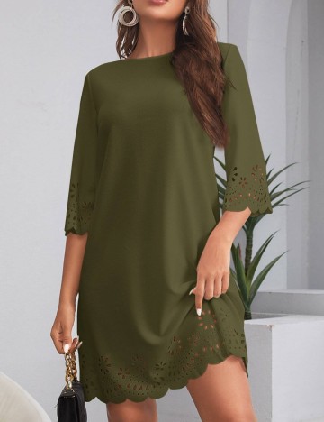 Rochie mini Shein, verde