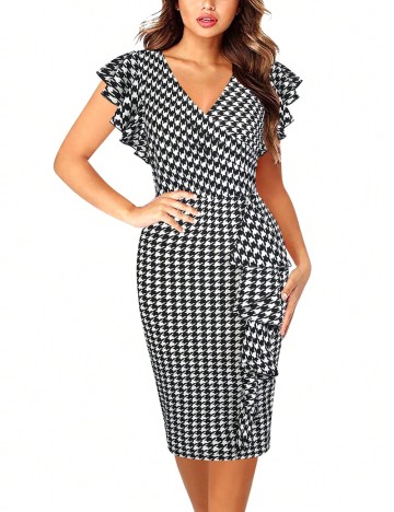 Rochie midi Shein, mix culori