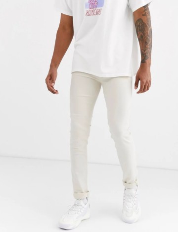 Jeans ASOS, crem