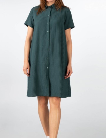 Rochie midi OPUS, verde