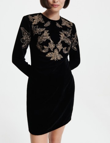 Rochie mini RESERVED, negru