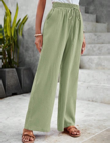 Pantaloni Shein, verde