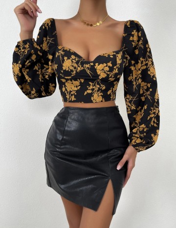 Top Shein, mix culori