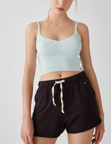 Top Pull&Bear, verde menta