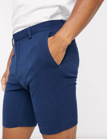 Pantaloni scurți ASOS, albastru