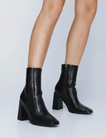 Botine NASTY GAL, negru