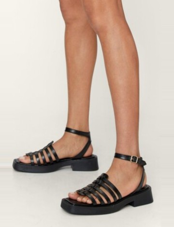 Sandale NASTY GAL, negru