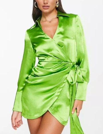 Rochie mini Topshop, verde