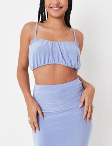 Top Missguided, albastru