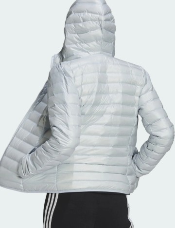 Geacă de puf Adidas, albastru