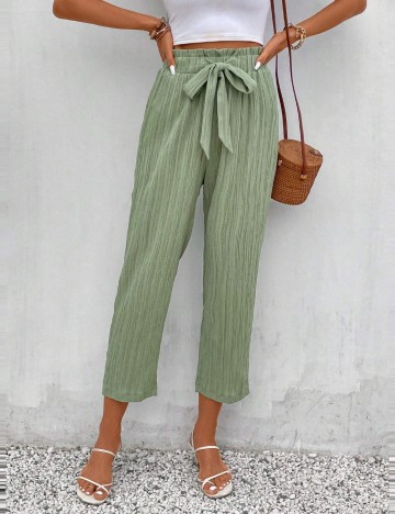 Pantaloni Shein, verde