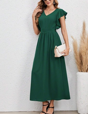 Rochie maxi Shein, verde