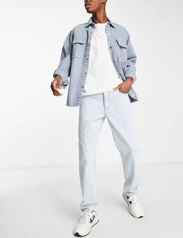 Jeans ASOS, albastru