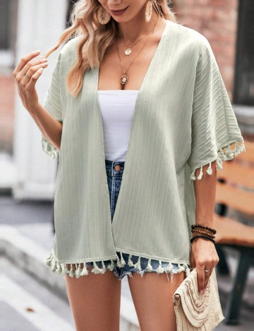 Cardigan Shein, verde