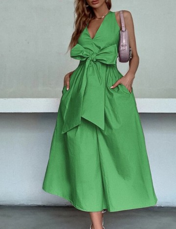 Rochie midi Shein, verde