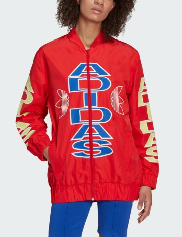 Jachetă Adidas, roșu