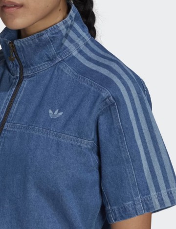 Salopetă scurtă Adidas, albastru