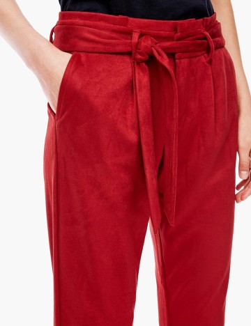 Pantaloni Casual s.Oliver, roșu