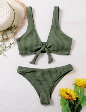 Costum de baie Shein, verde