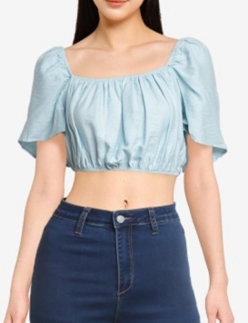 Top Missguided, albastru