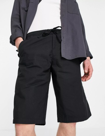 Pantaloni scurți Topman, negru